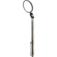 Inspection Mirror, Circular, 1-1/2" L x 1-1/2" W, Telescopic Chandler Sales