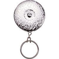 Porte-cl&eacute;s &agrave; d&eacute;vidoir The Original, Chrome, C&acirc;ble 24", Fixation Agrafe de ceinture Chandler Sales