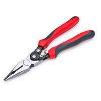 Pro Series Dual Material Long Nose Compound Action Cutting Pliers, 9" L Chandler Sales