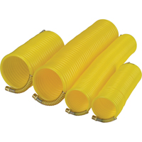 Tuyaux pneumatiques en nylon spiral&eacute; a/raccords, Air, 1/4" DI x 25' lo, Nylon, 200 psi &agrave; 23°C Chandler Sales