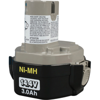 Battery, Ni-MH, 14.4 V, 3 A Chandler Sales