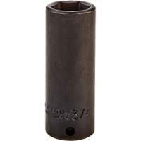 Socket, Impact, 3/4", 3/8" Drive, 6 Points, Deep Chandler Sales
