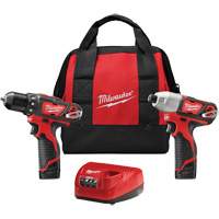 M12 Cordless 2-Tool Combo Kit, Lithium-Ion, 12 V Chandler Sales