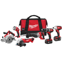 M18 Cordless 6-Tool Combo Kit, Lithium-Ion, 18 V Chandler Sales