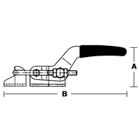 Crampons articul&eacute;s a/cliquet - S&eacute;rie 300, Force de serrage 360 lb Chandler Sales