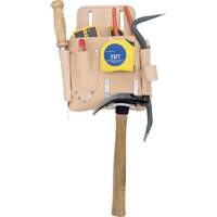 Drywall Tool Pouch, Tool Holder, Leather, 7 Pockets Chandler Sales