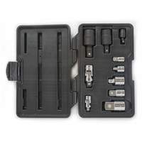 Jeu de douilles &agrave; joints et d'adaptateurs de douilles universelles 1/4", 3/8" et 1/2" &agrave; 10 pi&egrave;ces Chandler Sales