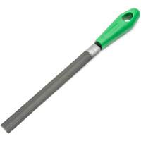 Double Cut File with Green Handle, Half Round, 8", Bastard Chandler Sales