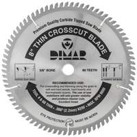 Industrial Saw Blade - Crosscut Thin Kerf, 8", 80 Teeth, Wood Use Chandler Sales