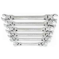 Wrench Set, Flare Nut/Flex Head, 6 Pieces, Metric Chandler Sales