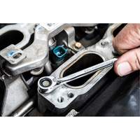 72-Tooth 12 Point Reversible Ratcheting SAE Wrench Set, Combination, 13 Pieces, Imperial Chandler Sales