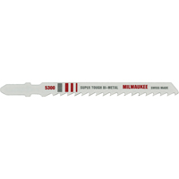 Lame de scie sauteuse, Bim&eacute;tal, Tige en T, 4" lo, 6 dents par pouce Chandler Sales