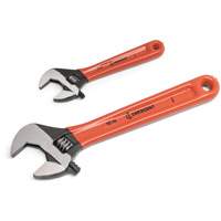 Jeu de cl&eacute;s &agrave; oxyde noir avec poign&eacute;es coussin&eacute;es, Ajustable, 2 morceaux, Imp&eacute;rial et m&eacute;trique Chandler Sales