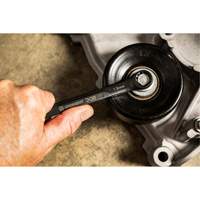 Jeu de cl&eacute;s &agrave; cliquets &agrave; cannelure avec rev&ecirc;tement d'oxyde noir X6, Combinaison/Ouverte, 7 morceaux, M&eacute;trique Chandler Sales