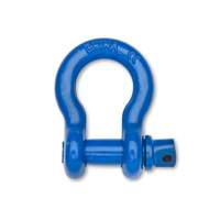 Farm Clevis Anchor Shackle, 1/4", Screw Pin, Coated Chandler Sales