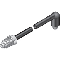 TUYAU GAZ,5/8-18 RACCORD RH-96", NOIR Chandler Sales