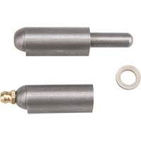 Charni&egrave;re &agrave; souder, 0,512" dia. x 3,15" lo, Acier doux a/goupille fixe en acier Chandler Sales