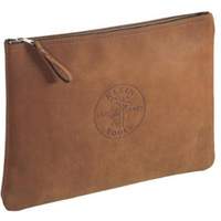 Sac &agrave; fermeture &agrave; glissi&egrave;re de portfolio en cuir pour entrepreneur, Porte-outil, Cuir, 1 Poches Chandler Sales