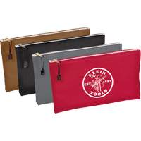 Poches &agrave; fermeture &agrave; glissi&egrave;re pour outils, paquet de 4, Porte-outil, Toile, 1 Poches Chandler Sales