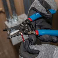 Klein-Kurve&reg; Wire Stripper/Cutter, 7-1/2" L, 6-12 AWG Chandler Sales