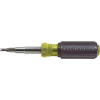 Tournevis/tourne-&eacute;crou 11-en-1 avec extracteur d'obus de valve Schrader, 7-3/4" lo, Prise Coussin&eacute;e Chandler Sales