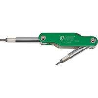 Tournevis/tourne-&eacute;crou TORX pliant 10-en-1, 8-3/4" lo, Prise Style poche pliant Chandler Sales