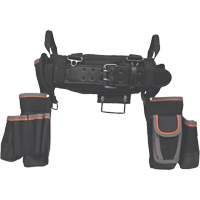 Tradesman Pro Electrician's Tool Belt, Nylon, Black Chandler Sales
