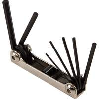 Folding Hex Key Set, 7 Pcs., Metric Chandler Sales
