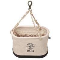 Seau ovale, Toile, 15 pochettes, Naturel Chandler Sales