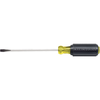 Tournevis d'&eacute;b&eacute;niste pointe plate, Tige de 1/4", Ronde, 10-11/32" lo, Prise en Coussin&eacute;e Chandler Sales