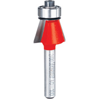 Router Bit - Chamfer Bit, 23/32" Dia., 1/4" Shank Chandler Sales