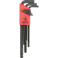 Balldrive L-Style Hex Key Set, 9 Pcs., Metric Chandler Sales