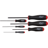Ball Driver Screwdriver Sets - Metric, 6 Pcs. Chandler Sales