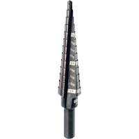 Foret &eacute;tag&eacute; no 1, 1/8" - 1/2", Incr&eacute;ments de 1/32", Acier rapide Chandler Sales