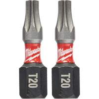 Shockwave Insert Bits, Torx, T-20, 1/4" Drive Chandler Sales