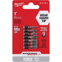 Jeu d'embouts Shockwave 1" Impact Duty Torx Chandler Sales