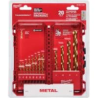 Thunderbolt&reg; Drill Bit Set, 20 Pieces, High Speed Steel Chandler Sales