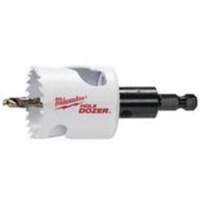 Scie-cloche Hole Dozer avec arbre, 1-3/4", Profondeur de la coupe 1-5/8", Bim&eacute;tal Chandler Sales