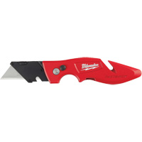Fastback Flip Utility Knife, 2" Blade, Carbon Steel Blade, Metal Handle Chandler Sales