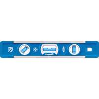 True Blue&reg; Torpedo Level, 9" L, Aluminum, 3 Vials, Magnetic Chandler Sales