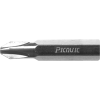 Embout de rechange pour tournevis multi embouts Stubby, Phillips, 2, Prise 1/4" Chandler Sales