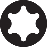 Embout de rechange pour tournevis multi embouts Sixpac Plus, Torx, 6, Prise 1/4" Chandler Sales