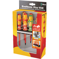 Jeu de tournevis isol&eacute;s 160 i / 168 i /6 VDE, 1000 V, 6 M Chandler Sales