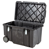 TOUGH CHEST Mobile Storage, 38-29/32" x 23-3/32" x 24-5/16", Black Chandler Sales
