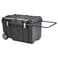 TOUGH CHEST Mobile Storage, 38-29/32" x 23-3/32" x 24-5/16", Black Chandler Sales