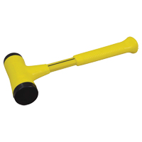Dead Blow Hammer, 24 oz., Textured Grip, 12-1/4" L Chandler Sales