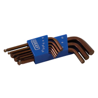Short Ball End Hex Key Set, 9 Pcs., Metric Chandler Sales