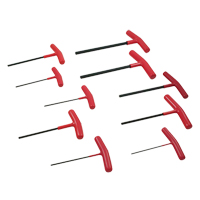 T-handle Hex Key Set, 10 Pcs., Imperial Chandler Sales