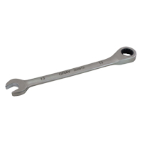 Combination Fixed Head Ratcheting Wrench, 12 Point, 8 mm, Stainless Steel Finish Chandler Sales