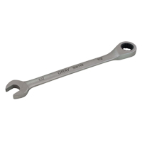 Combination Fixed Head Ratcheting Wrench, 12 Point, 5/16", Stainless Steel Finish Chandler Sales